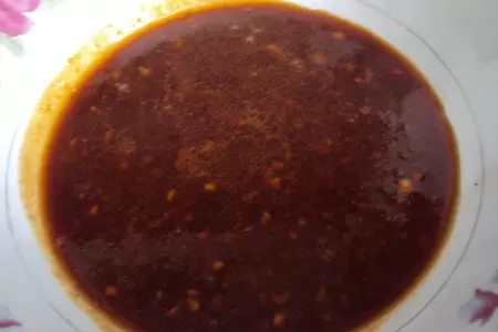 Пирожное с брауни и муссом из молочного шоколада и карамели /дуэль: шаг 4