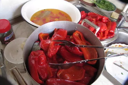 Маринованные перци по армянски: шаг 2