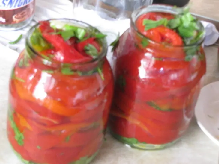 Маринованные перци по армянски: шаг 3