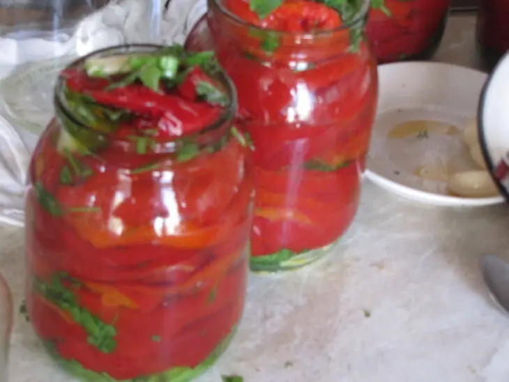 Маринованные перци по армянски: шаг 4