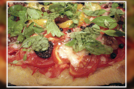 Пицца с томатами: шаг 10