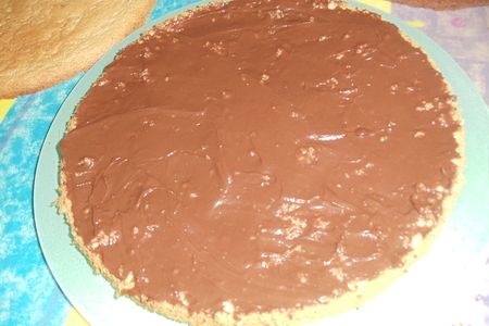 Шоколадно-миндальный торт!: шаг 11