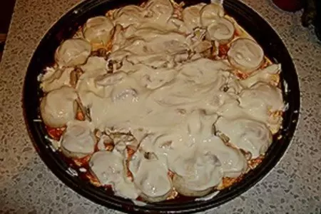 Пицца с говяжьим фаршем: шаг 4