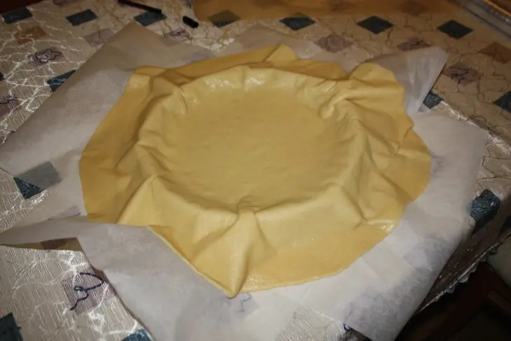 Сахарный яблочный пирог: шаг 9