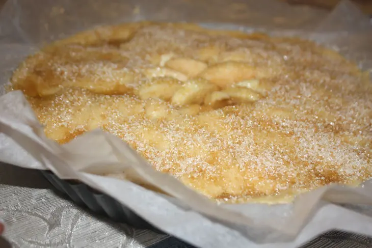 Сахарный яблочный пирог: шаг 13