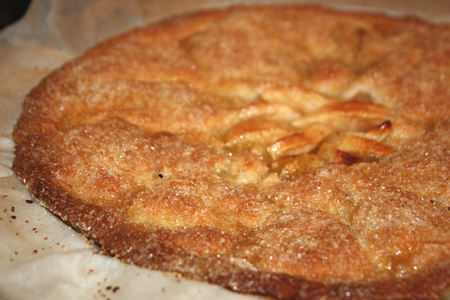 Сахарный яблочный пирог: шаг 14