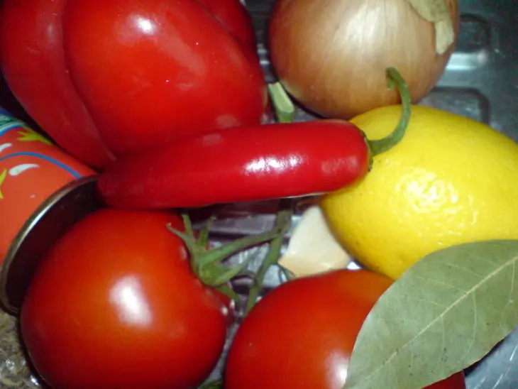 Икра овощная по-итальянски "peperonata": шаг 1