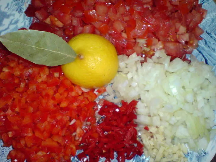 Икра овощная по-итальянски "peperonata": шаг 2