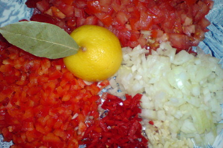 Икра овощная по-итальянски "peperonata": шаг 2