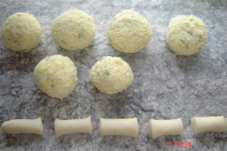 Чуду (дагестанские лепёшки из картошки и творога): шаг 2