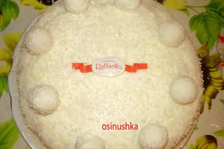 Торт "raffaello": шаг 6