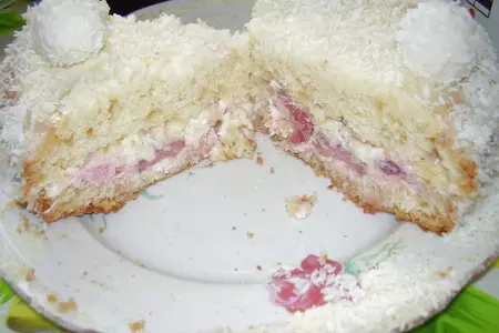 Торт "raffaello": шаг 7
