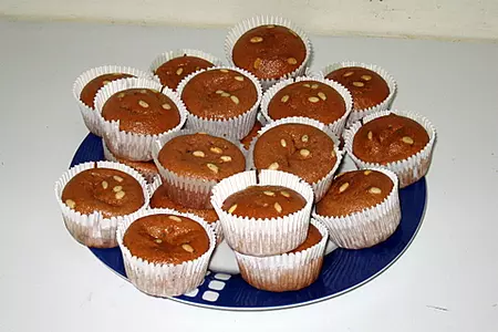 Клубничные  маффины.: шаг 5