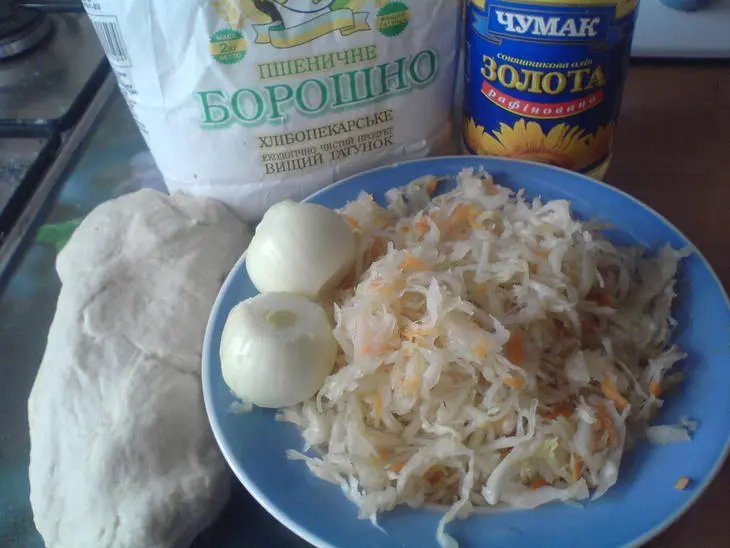 Вареники  волынские: шаг 1