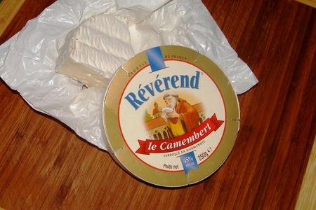 Сыр " le camembert" жареный: шаг 1