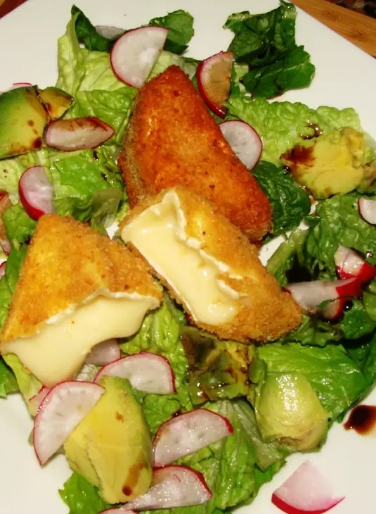 Сыр " le camembert" жареный: шаг 2