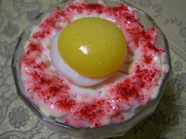 Салат с кальмарами: шаг 7
