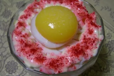 Салат с кальмарами: шаг 7
