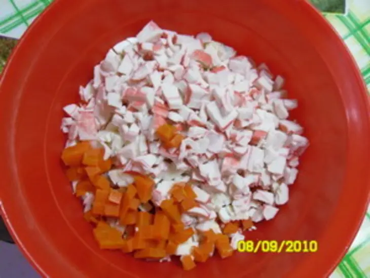 Просто-простой салат, но от этого не менее вкусный: шаг 3