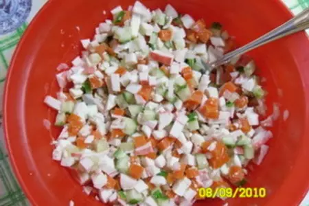 Просто-простой салат, но от этого не менее вкусный: шаг 5
