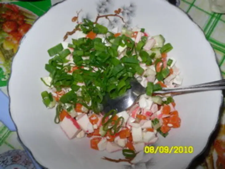 Просто-простой салат, но от этого не менее вкусный: шаг 6