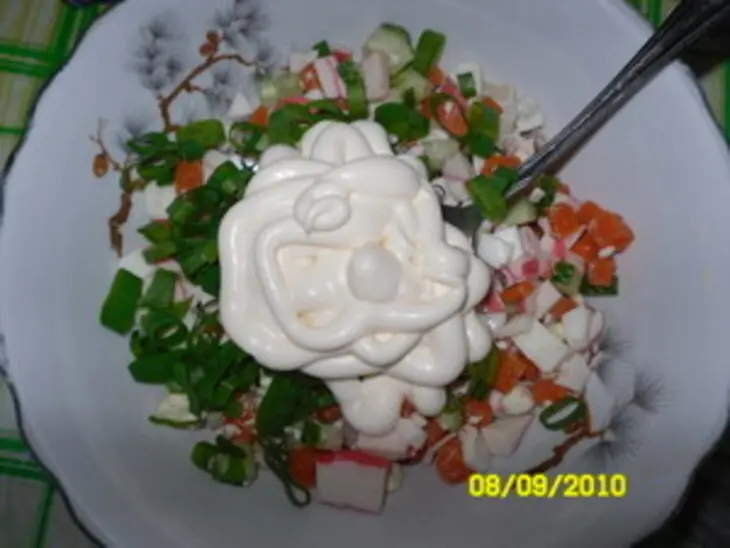 Просто-простой салат, но от этого не менее вкусный: шаг 7