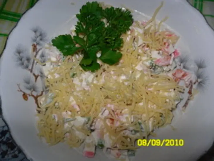 Просто-простой салат, но от этого не менее вкусный: шаг 8