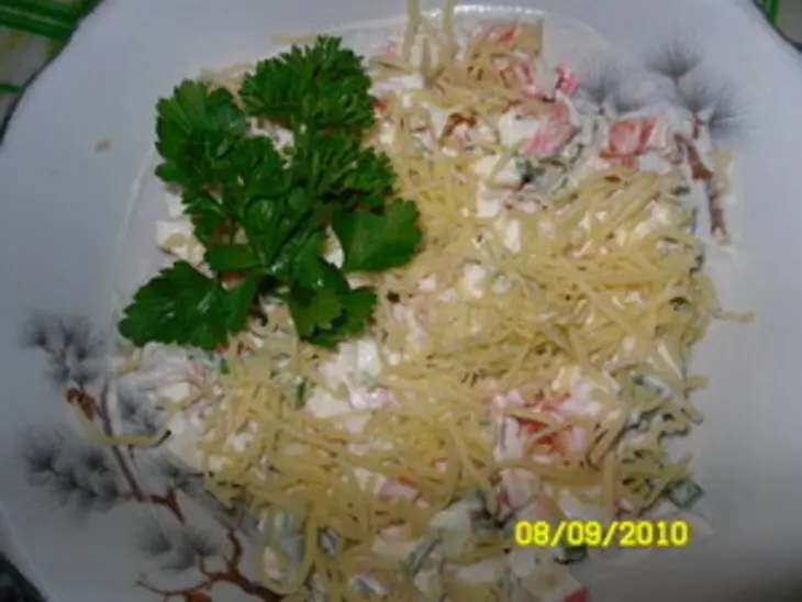 Просто-простой салат, но от этого не менее вкусный: шаг 9