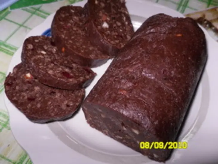 А-ля "шоколадная колбаска": шаг 14