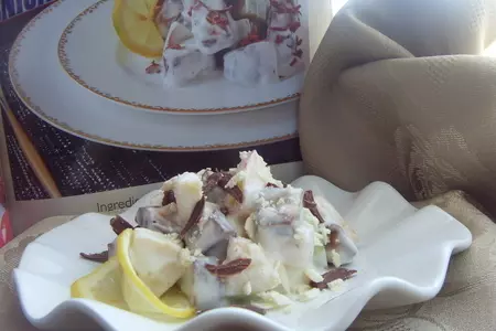 Салат "молния" (серия-десерт 5***** за пол цента).: шаг 3