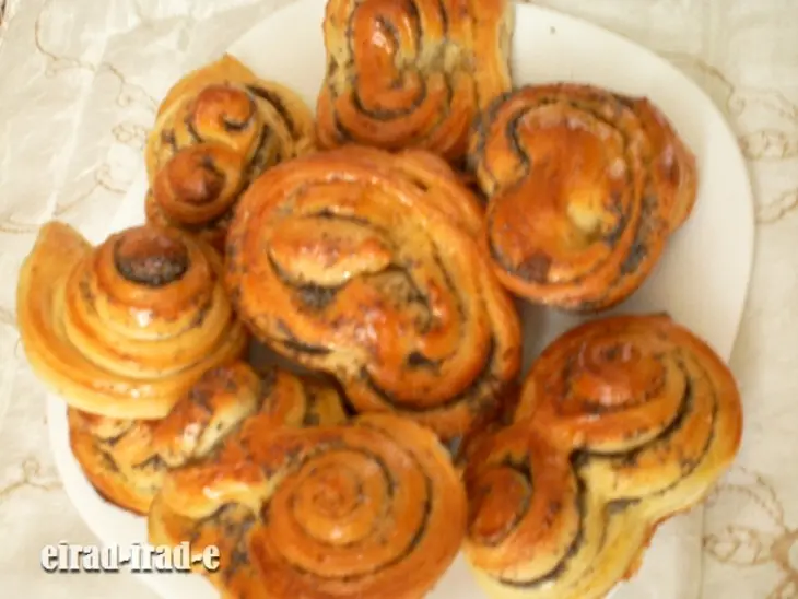 Плюшки с маком.: шаг 10