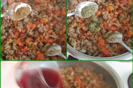 Мусака с кабачками.: шаг 3