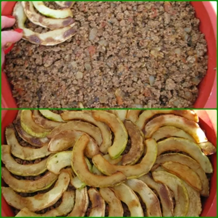 Мусака с кабачками.: шаг 7