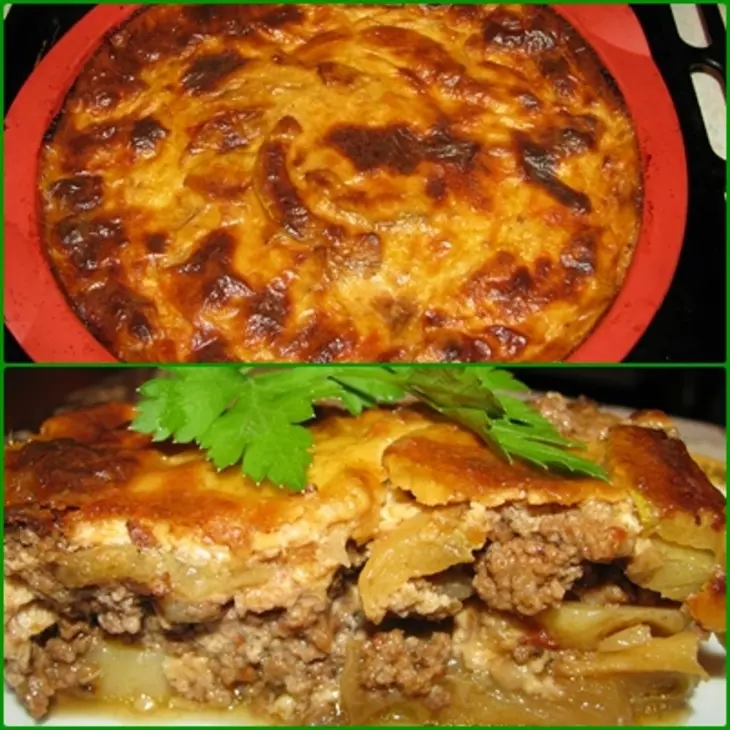 Мусака с кабачками.: шаг 9