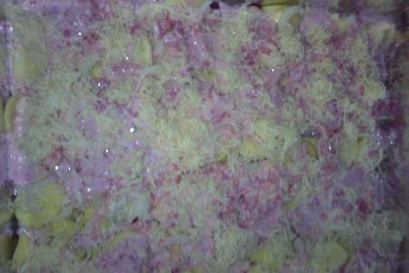 Le patate a cubetti in salsa rosa (картофельная запеканка в розовом соусе): шаг 1