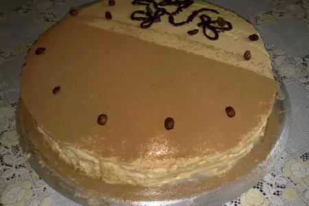 Торт "черный кофе": шаг 5