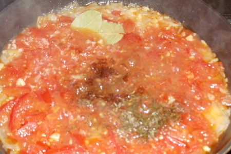Тефтели в томатном cоусе с помидорами черри: шаг 4