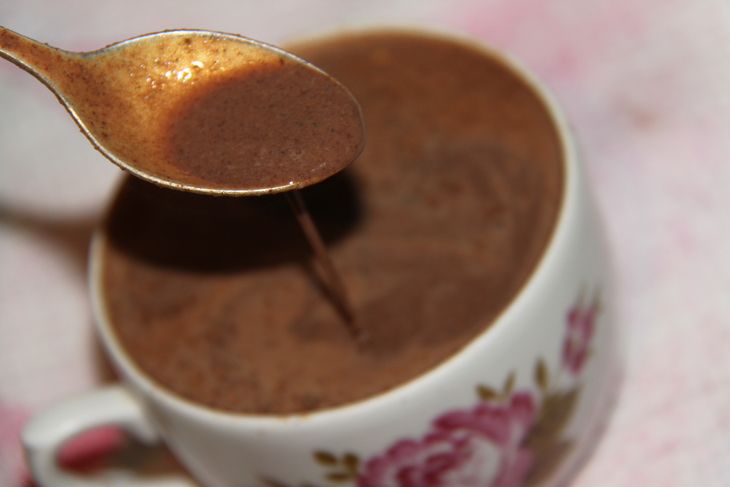 Горячий шоколад на гречневом молоке: шаг 4