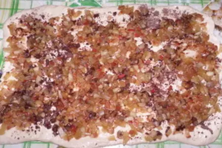 Крученый пирог с  пропиткой: шаг 2