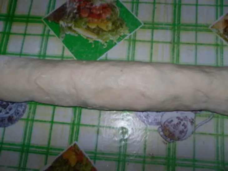 Крученый пирог с  пропиткой: шаг 3