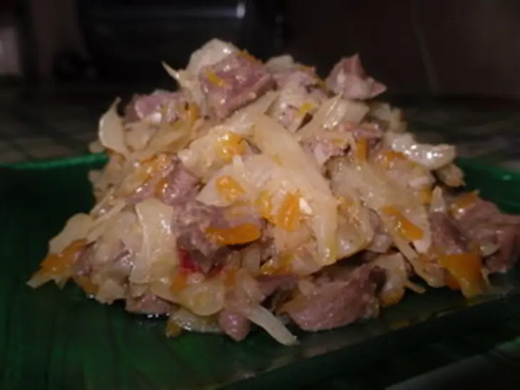 Соляночка с сердцем "вкусная": шаг 3