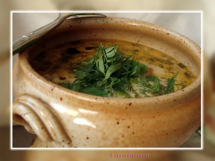 Суп от друзей - да с баклажаными, да из киева, да вкуснющий очень!: шаг 12