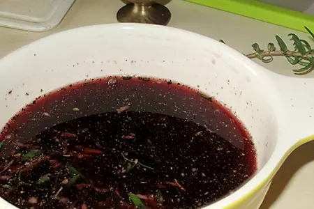 Свинина с брусничным соусом: шаг 4