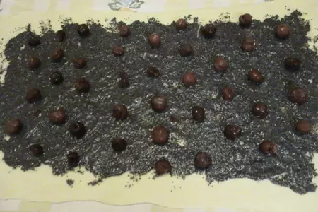 Штрудель с маком и вишней: шаг 2