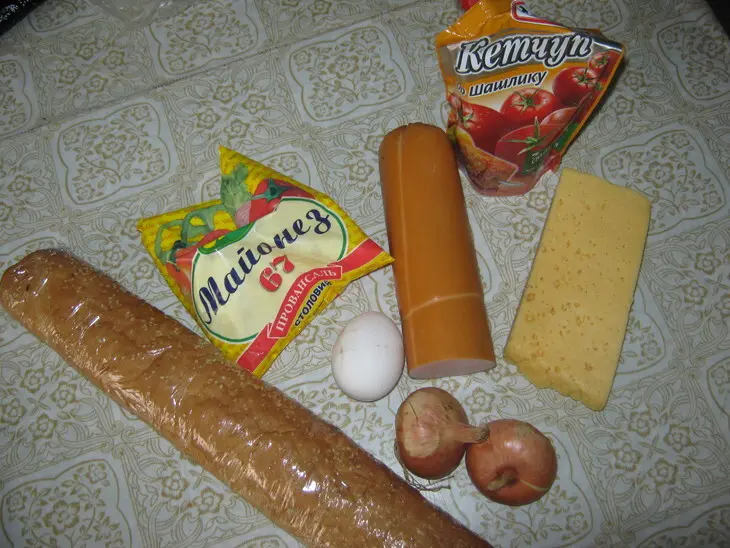 Горячие бутерброды: шаг 1