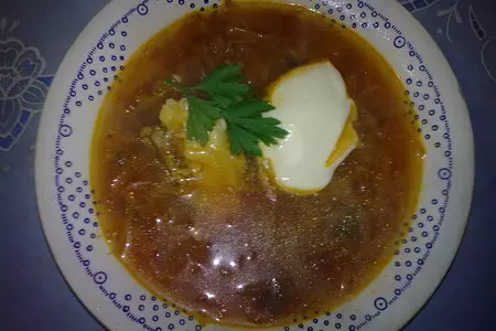 Борщ со свеклой: шаг 6