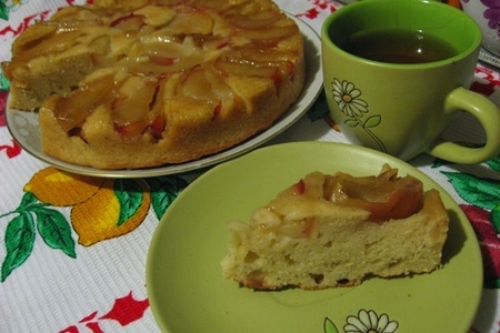 Яблочный пирог-перевертыш с кленовым сиропом: шаг 4