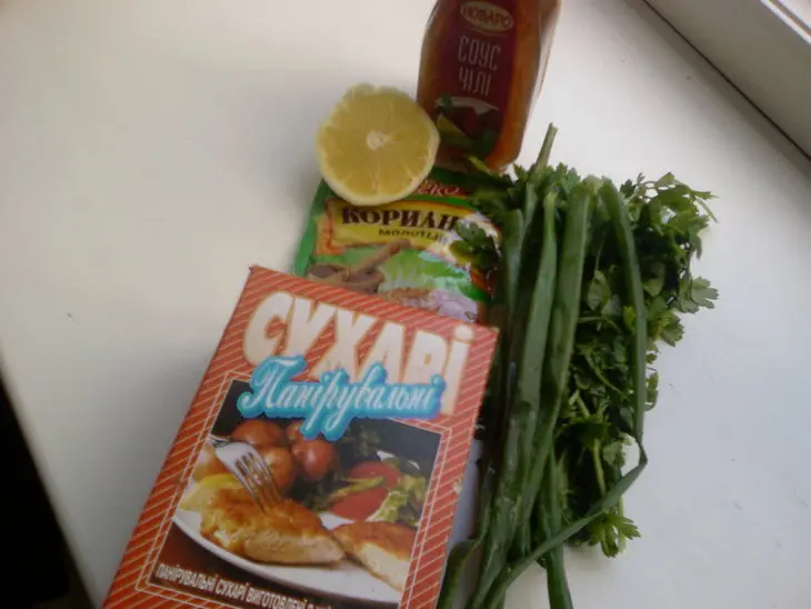 Куриные котлетки по-тайски: шаг 1