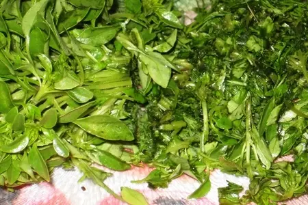 Печеночный пирог с овощами: шаг 3