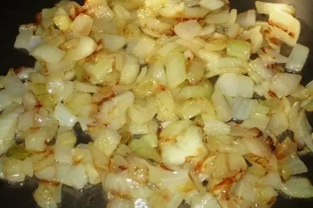 Печеночный пирог с овощами: шаг 5